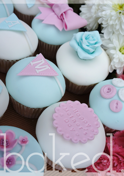 Vintage Mother's Day Cupcakes